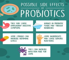 عوارض جانبی پروبیوتیک ها
