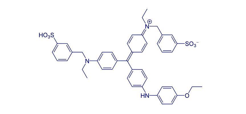 brilliant blue رنگ خوراکی برلیانت بلو