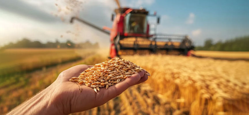 کشاورزی مدرن گندم Modern Wheat Farming