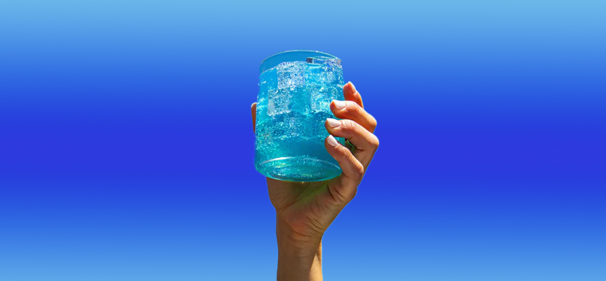 چگونه رنگی آبی در ماء الشعیر تثبیت می شود