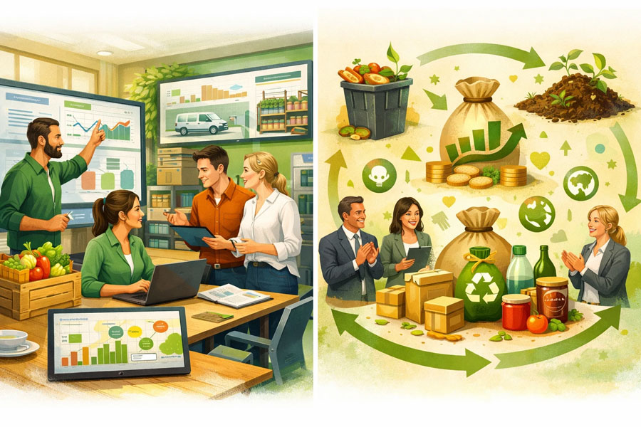 چگونه جذب سرمایه استارتاپ غذایی می‌تواند مدیریت ضایعات شما را دگرگون کند