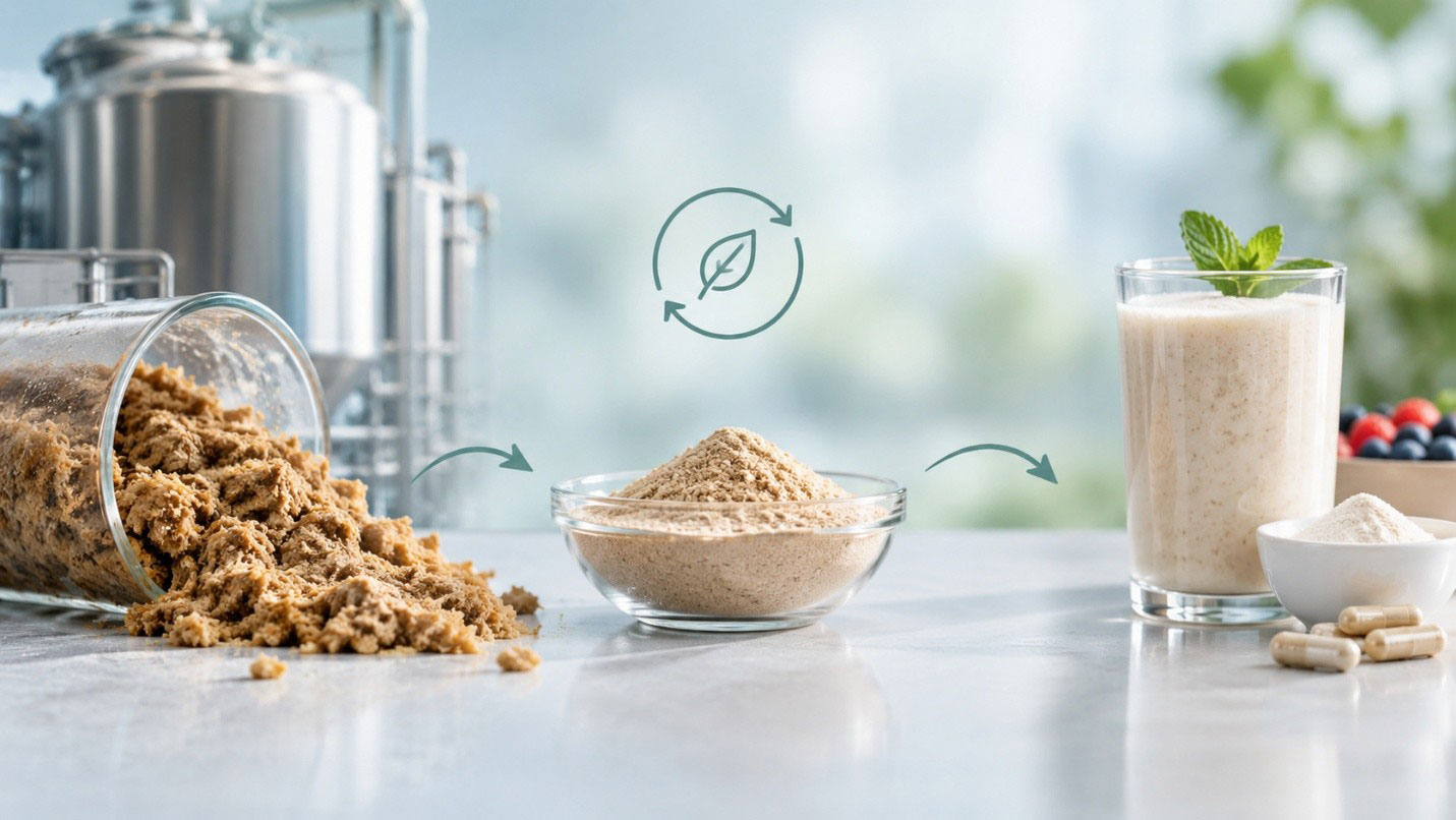 توسعه فیبر بازیافتی از مخمر مصرف‌شده؛ گامی در مسیر اقتصاد چرخشی