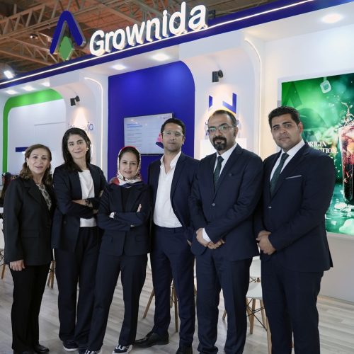 حضور تیم شرکت گرونیدا (Grownida) در سیزدهمین نمایشگاه بین‌المللی نوشیدنی تهران